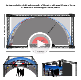 surface of exhibition